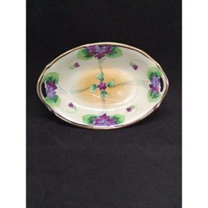 Nippon Japan handpainted TT trinket dish